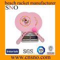 ps pp plastic promotion beach racket with logo